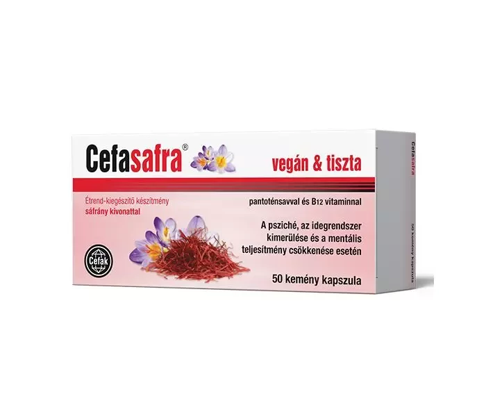Cefasafra Sáfrány kivonat kapszula 50x