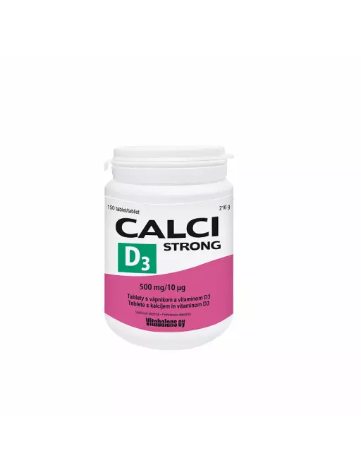Vitabalans Calci Strong + D3-Vitamin Tabletta 150db