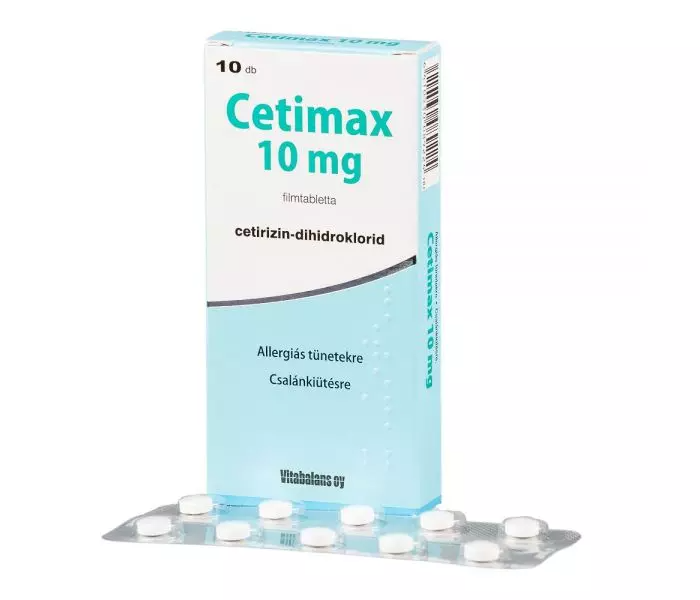 Cetimax 10 mg filmtabletta 10x