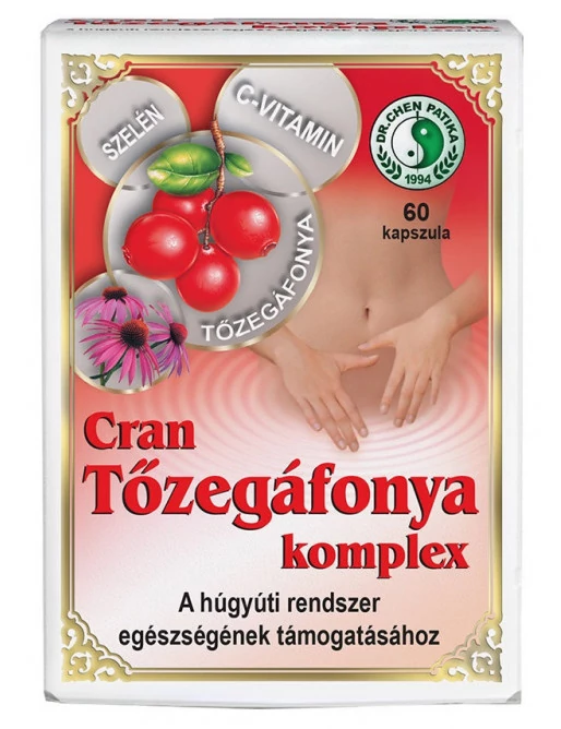 Cran Complex Tőzegáfonya 620mg Kapszula DR.CHEN