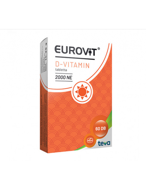Eurovit D Vitamin 2000NE Tabletta 60 db