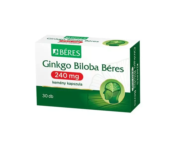 Béres Ginkgo Biloba 240mg kemény kapszula 30x