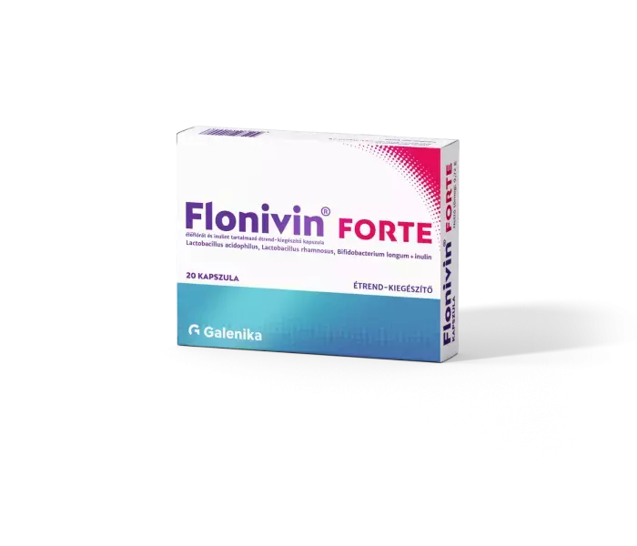 Flonivin Forte élőflóra inulin kapszula 20x