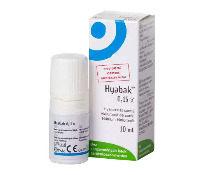 Hyabak 0,15% szemcsepp 10ml