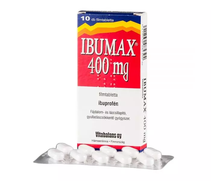 Ibumax 400 mg filmtabletta 10x