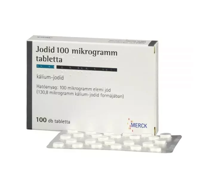 Jodid 100 mikrogramm tabletta 100x