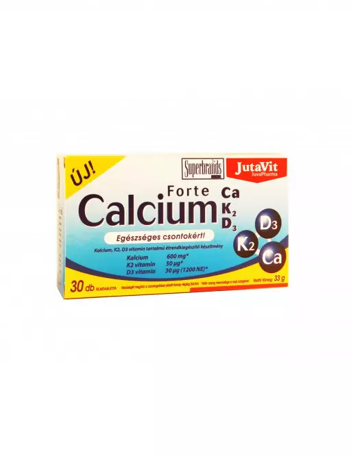 JutaVit Calcium Forte Ca / K2 / D3 30db