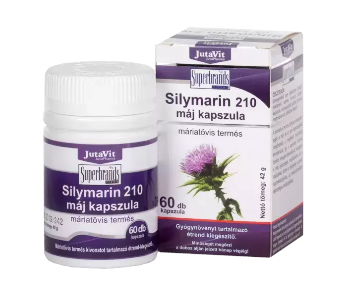 JutaVit Silymarin 210 kapszula 60x