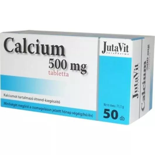 JutaVit Calcium 500 mg tabletta 50x
