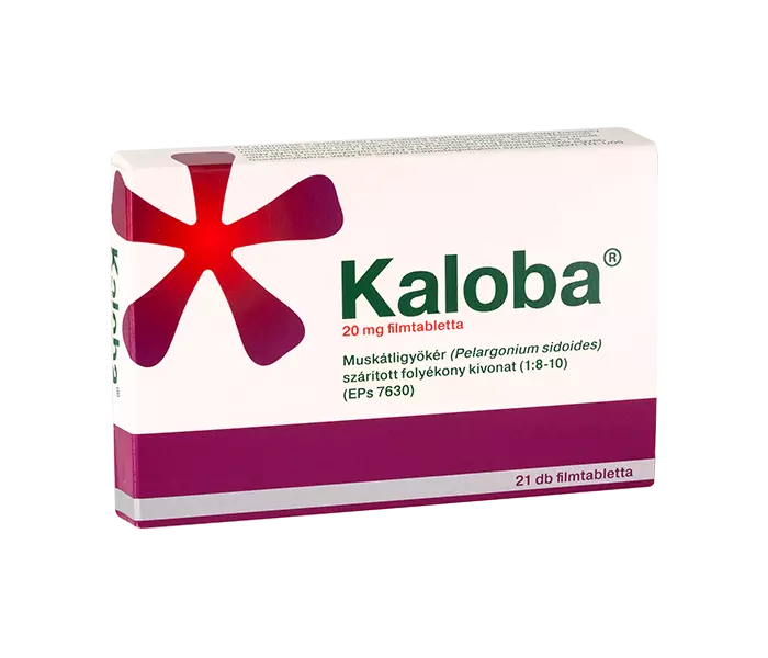 Kaloba 20 mg filmtabletta 21x