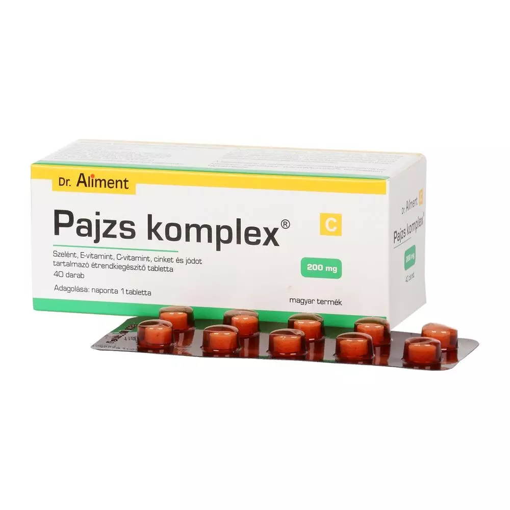 Dr.Aliment Pajzs Komplex tabletta 40x