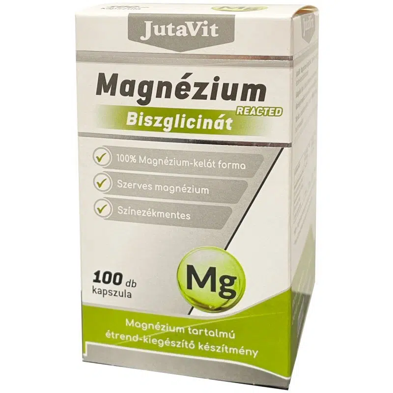JutaVit Magnézium-biszglicinát kapszula – 100db
