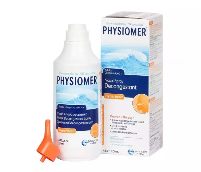 Physiomer orröblítő oldat hipertóniás 135ml