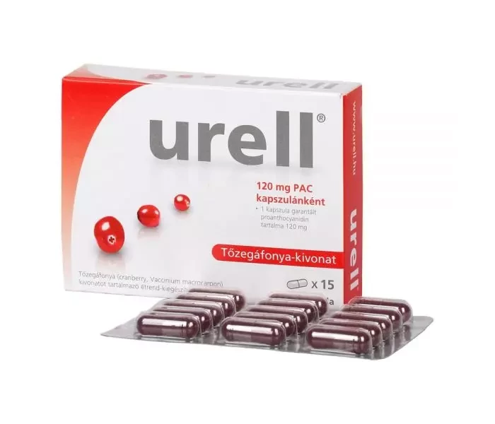 Urell Express tőzegáfonya kapszula 15x