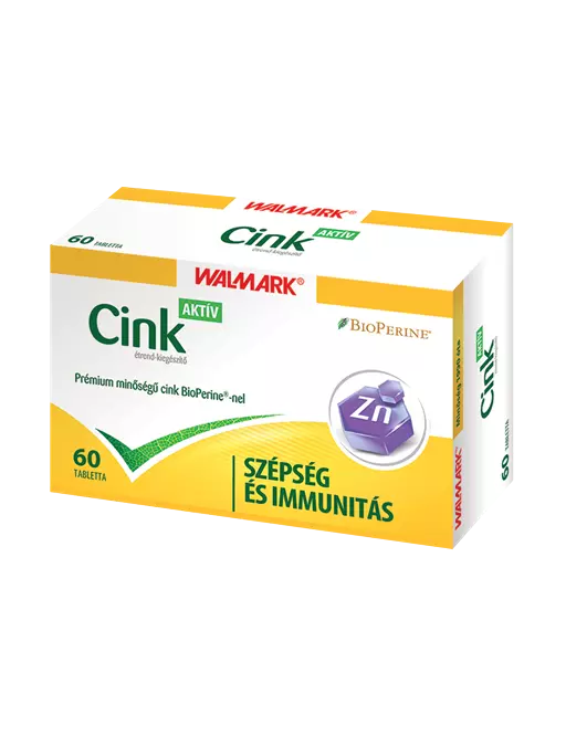 WALMARK Bioperine Cink Aktív Tabletta 60db