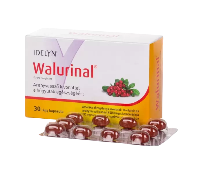 Idelyn Walurinal aranyvessző kapszula 30x
