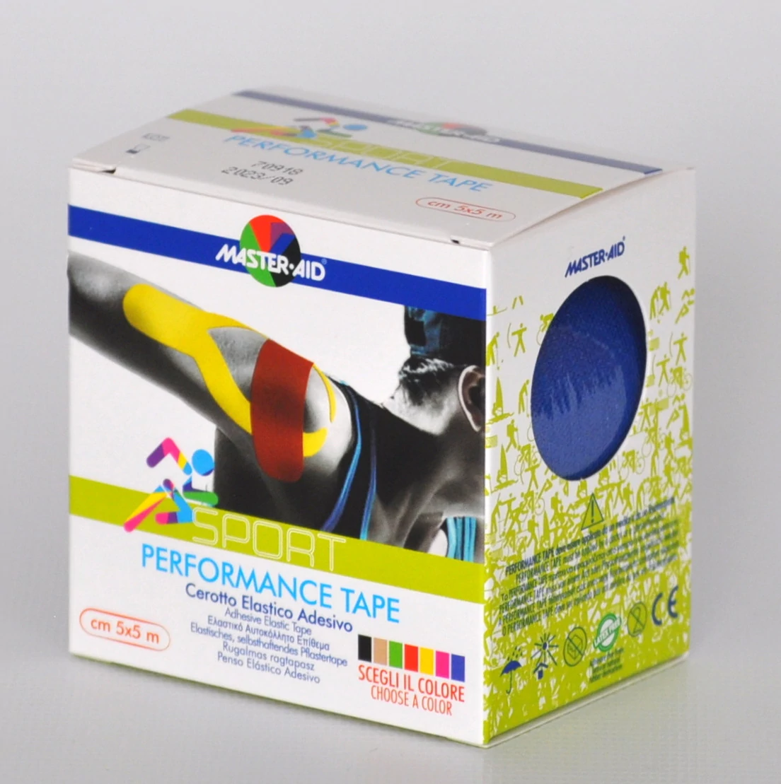 Sport Performance tapasz 5m x 5cm blue