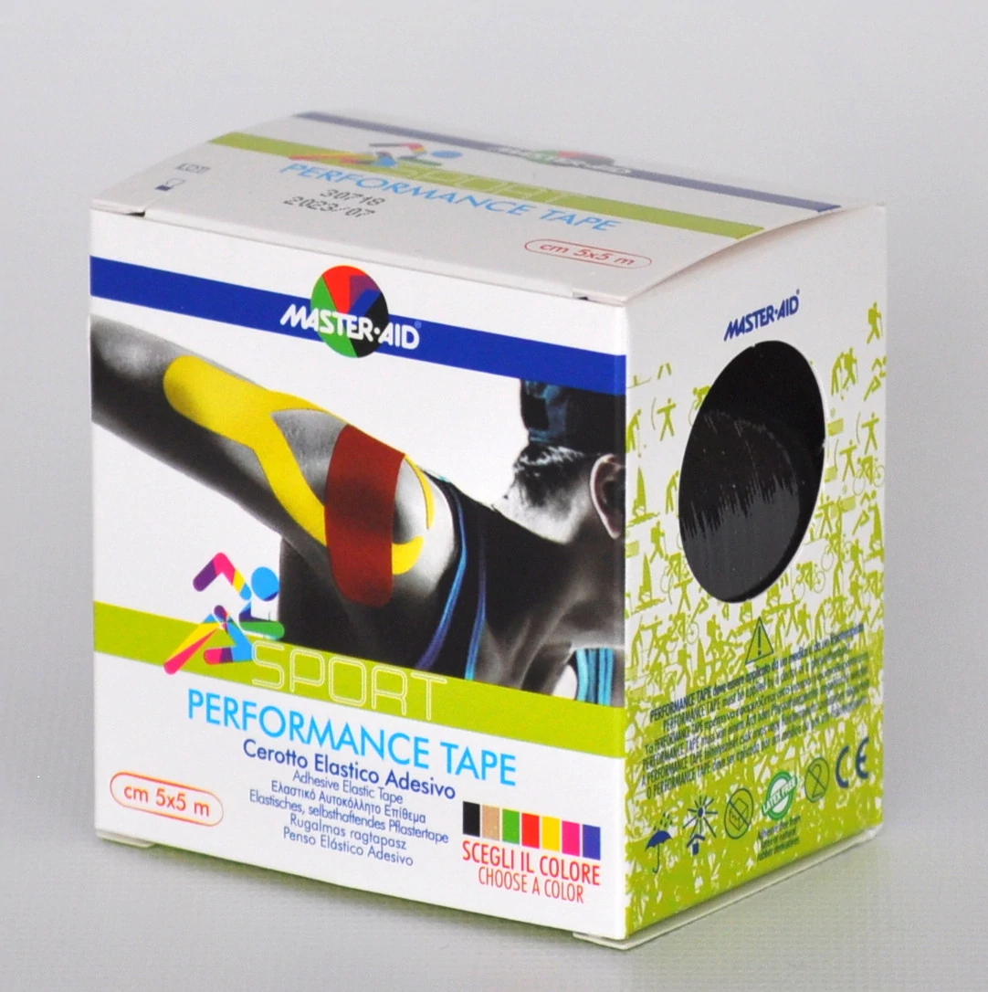 Sport Performance tapasz 5m x 5cm black