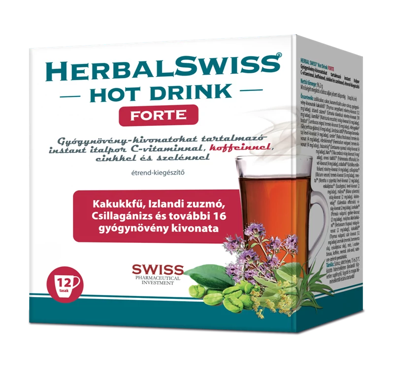 Herbal Swiss Hot Drink Forte 12x